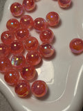 Galaxy shimmer acrylic beads 16mm