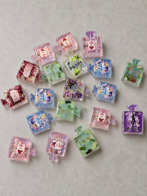 Acrylic perfume pendant beads design
