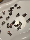 Halloween characters resin mini charms for diy pens fancy beads