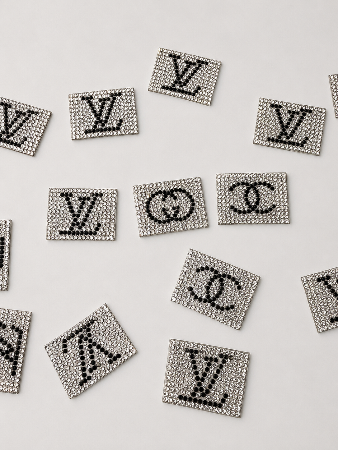 Rhinestone pen wraps design