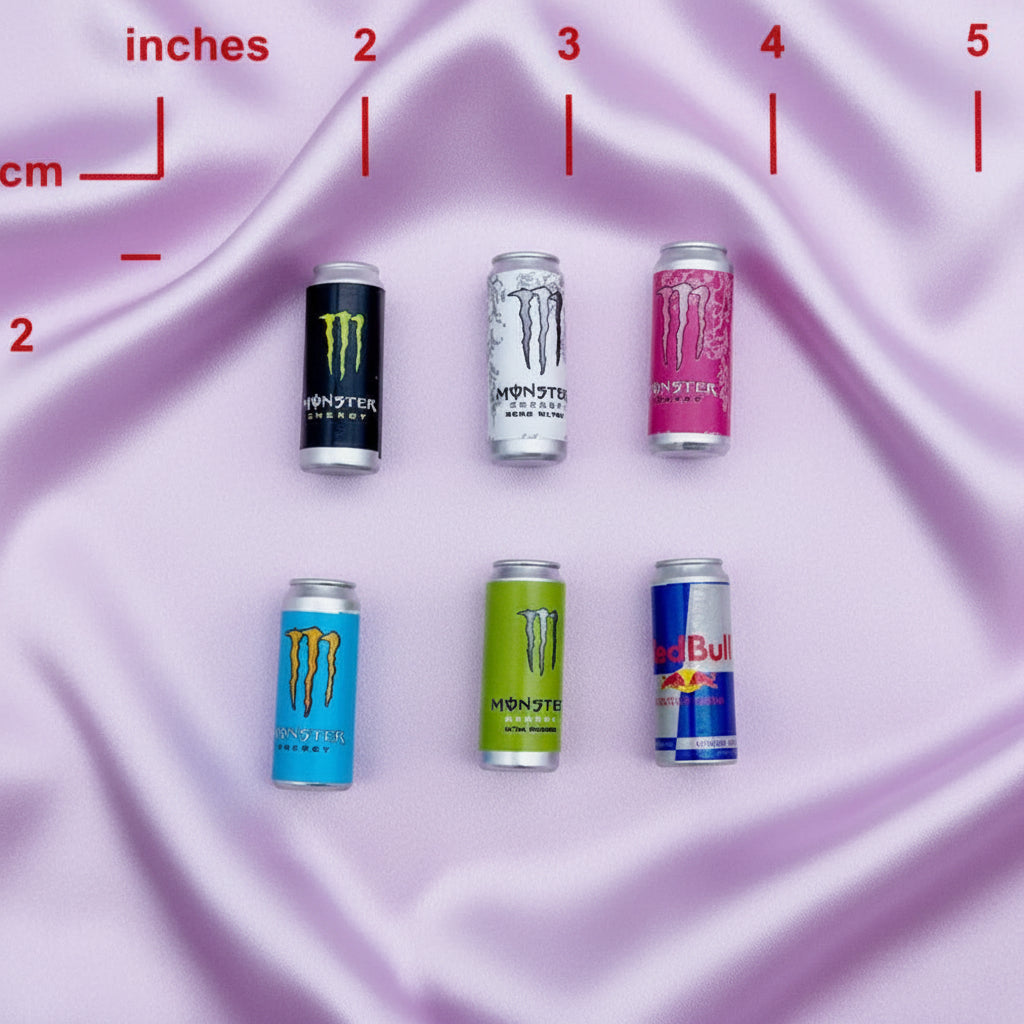 Mini resin drinks junk charms