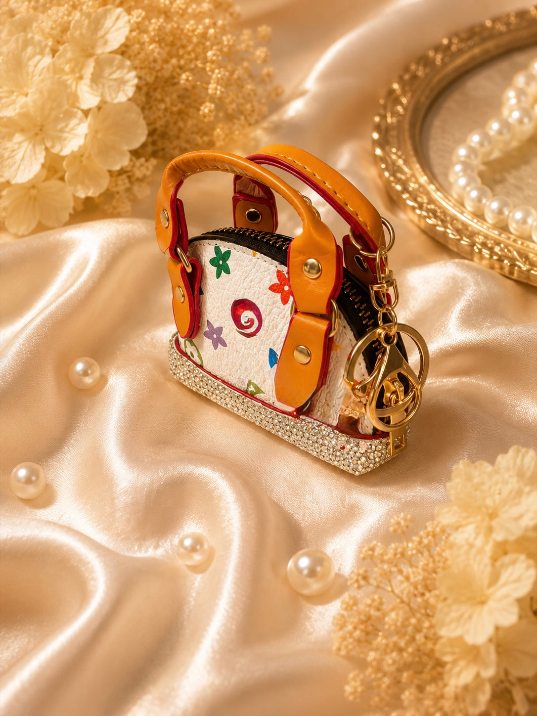Mini handbag charm