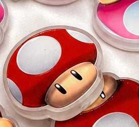 Acrylic character beads