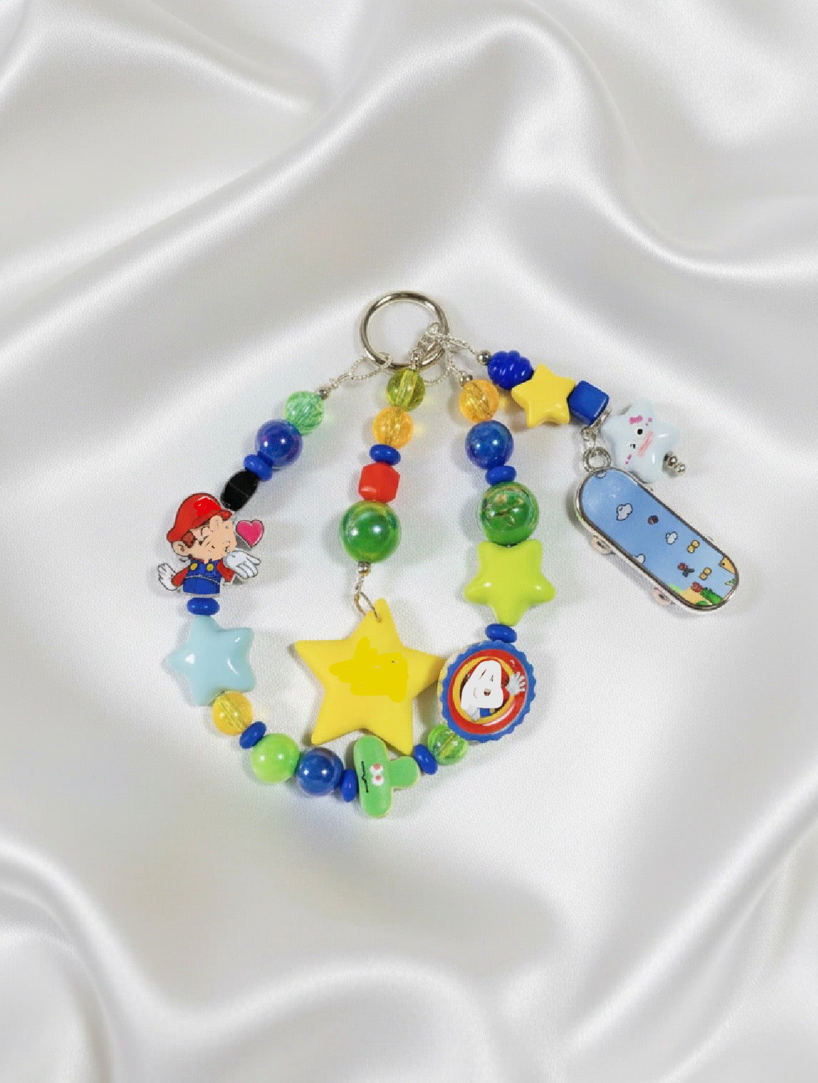 Plumber man keychain