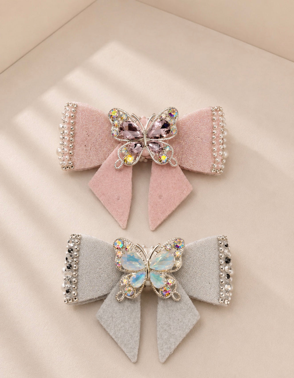 Fancy beaded bow