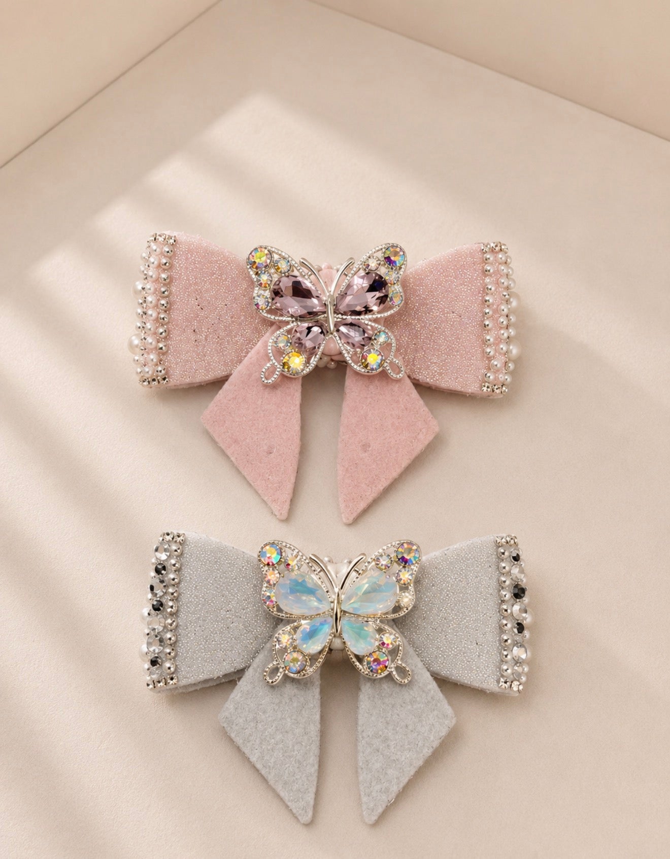 Fancy beaded bow
