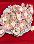 New- acrylic bead mix- kitty kisses