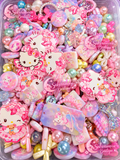 New- acrylic bead mix-pastel fairy kitty