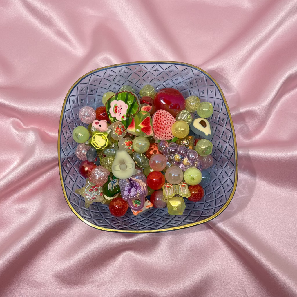 Fruity Acrylic Bead Mix