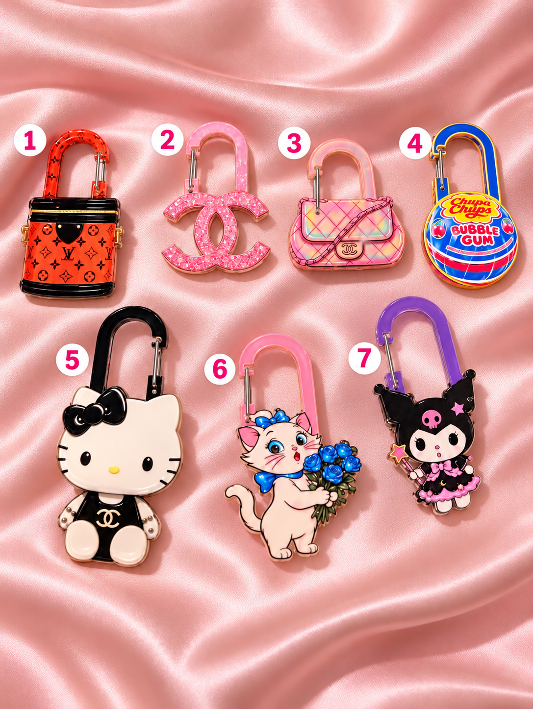 New- acrylic clips