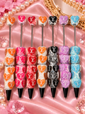 New- sugar heart clay lv pens