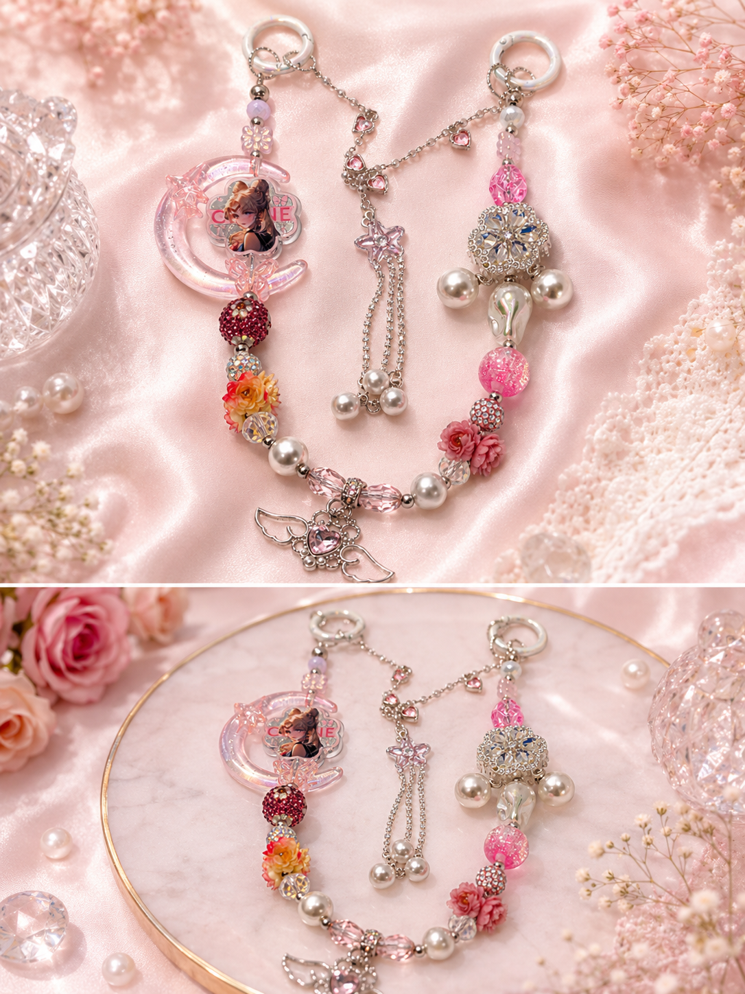 Sailor m luxury keychain with pendants