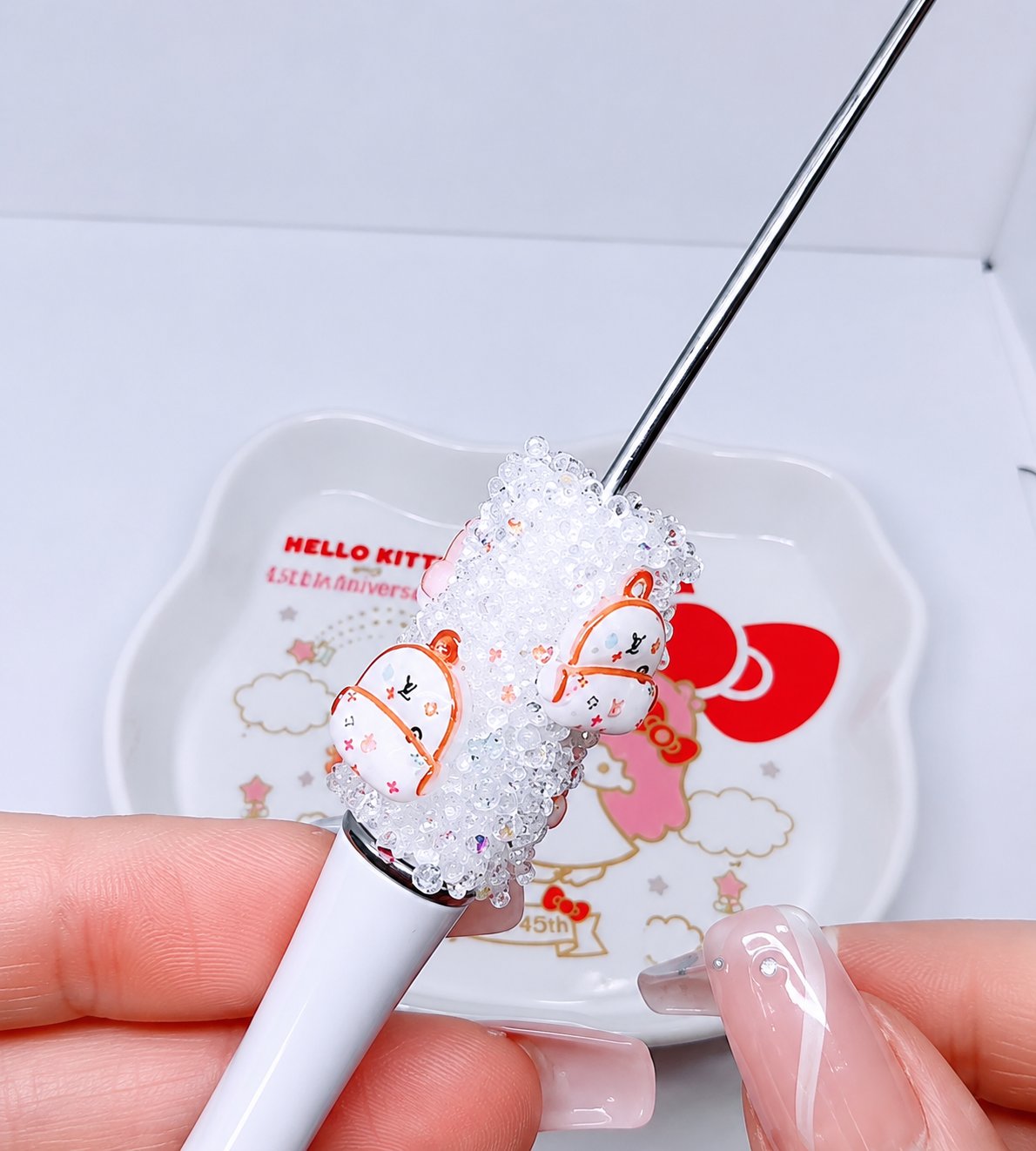 Nail charms mini backpacks flat back
