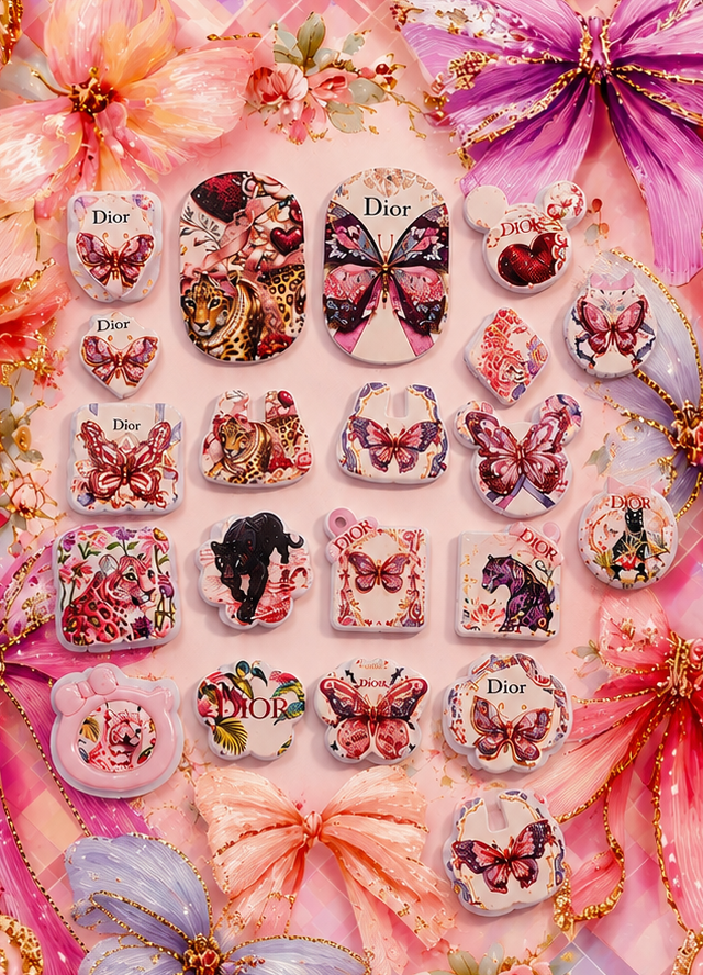 Designer acrylic beads only no mixes