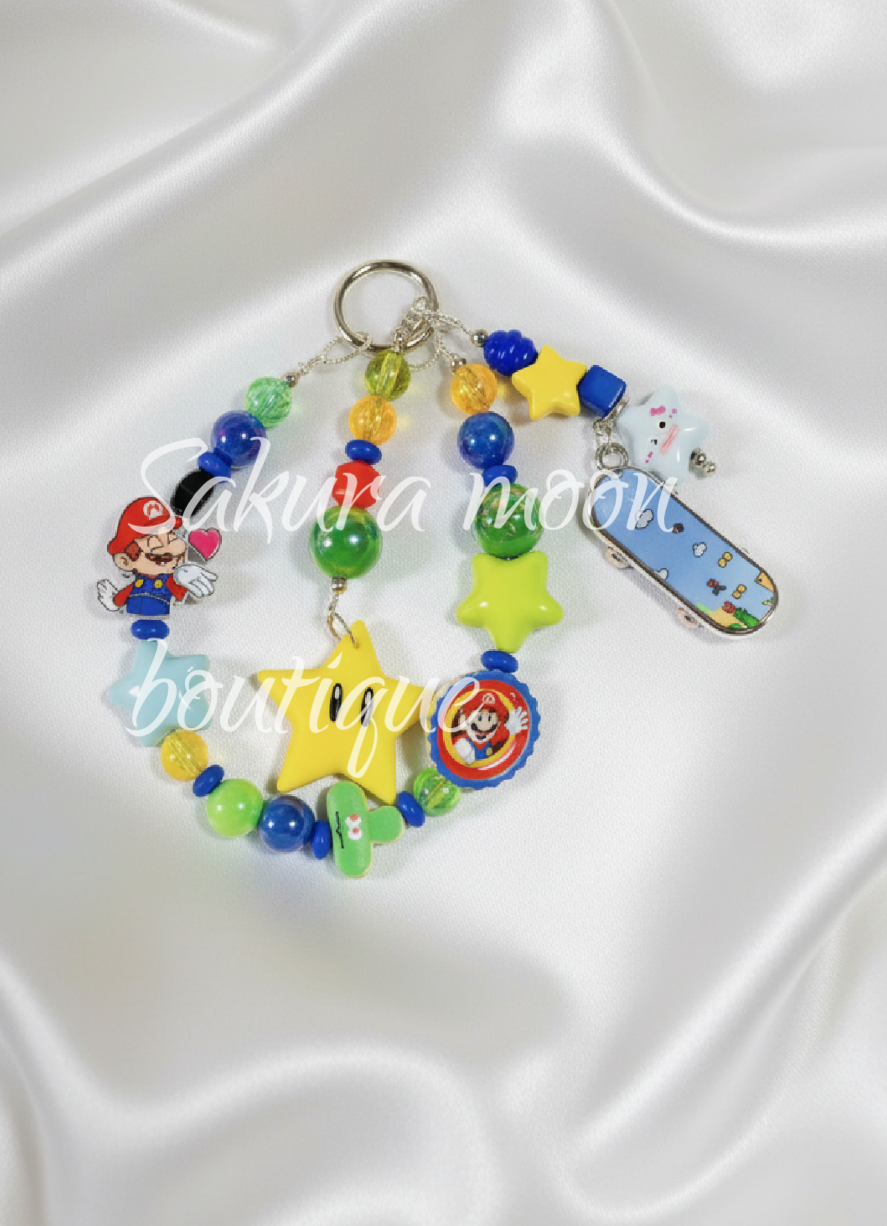 Plumber man keychain