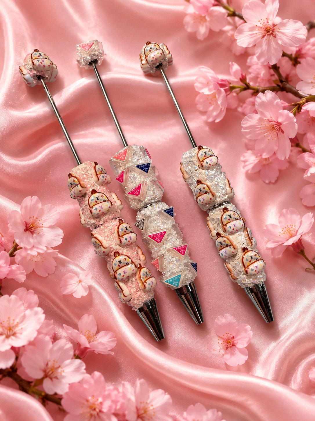 Clay sugar beadable pens designer