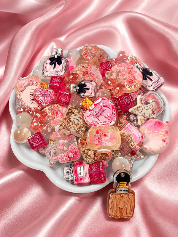 Designer acrylic bead mixes