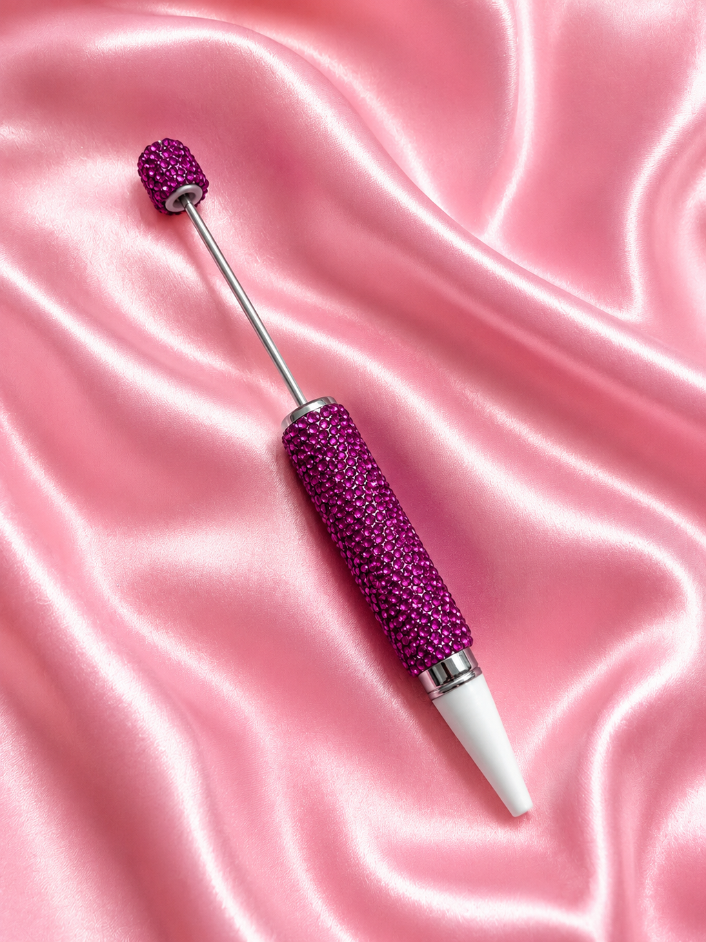 Rhinestone beadable wax picker