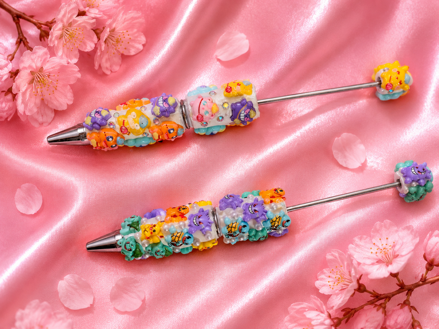 Beadable clay pokemon pens