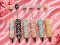 Beadable clay bag design pens