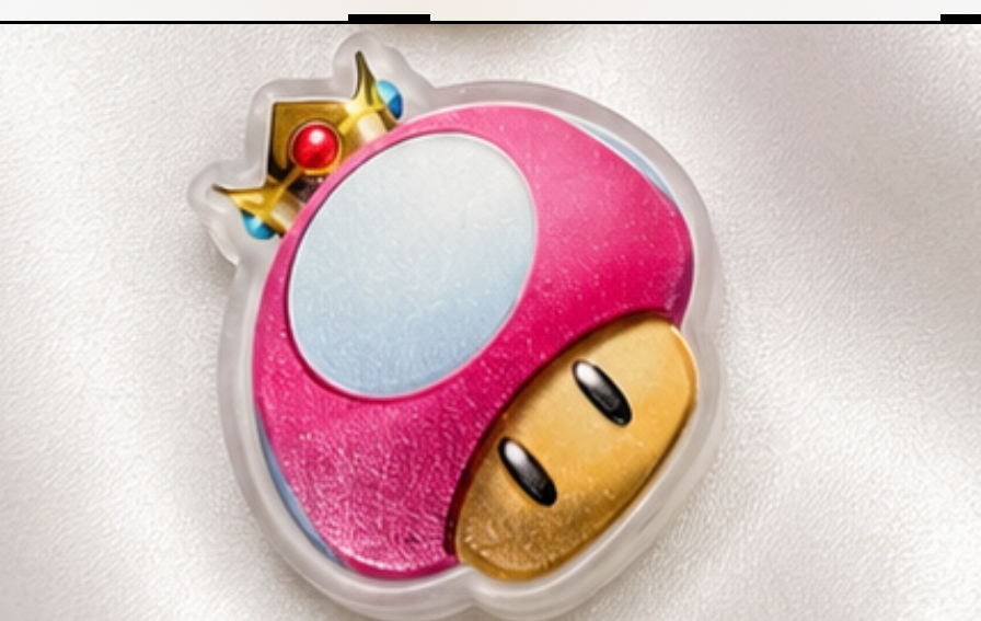 Acrylic character beads