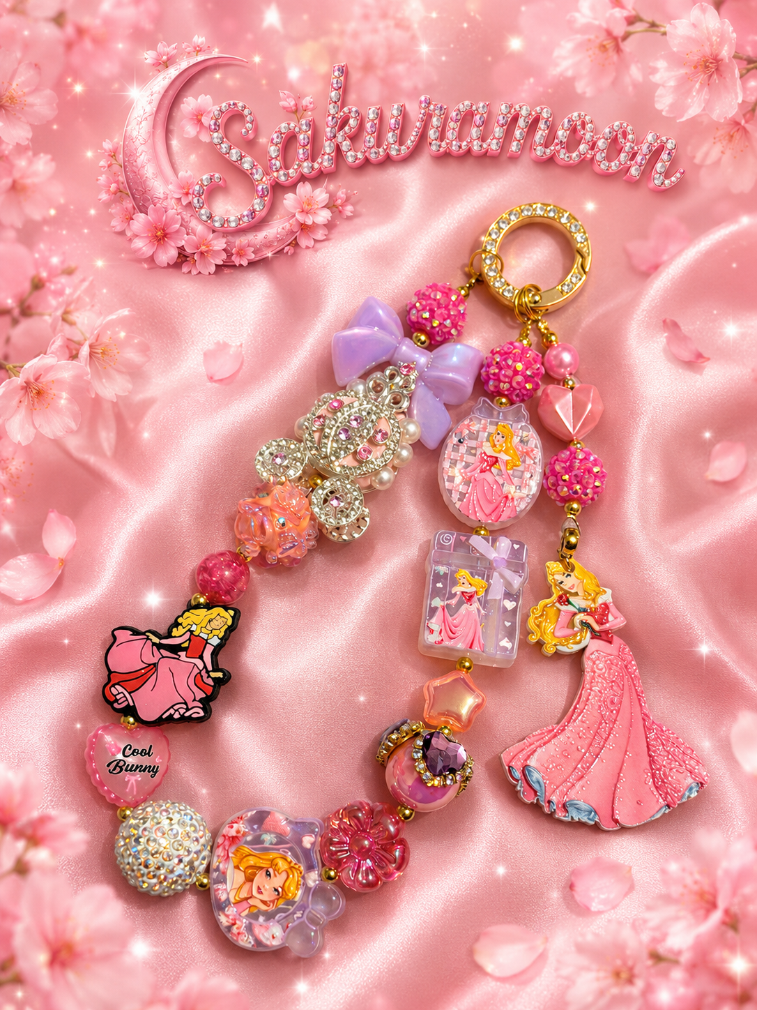 Princess Aurora keychain