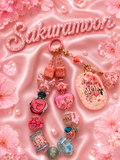 dd rose & perfume luxury keychain