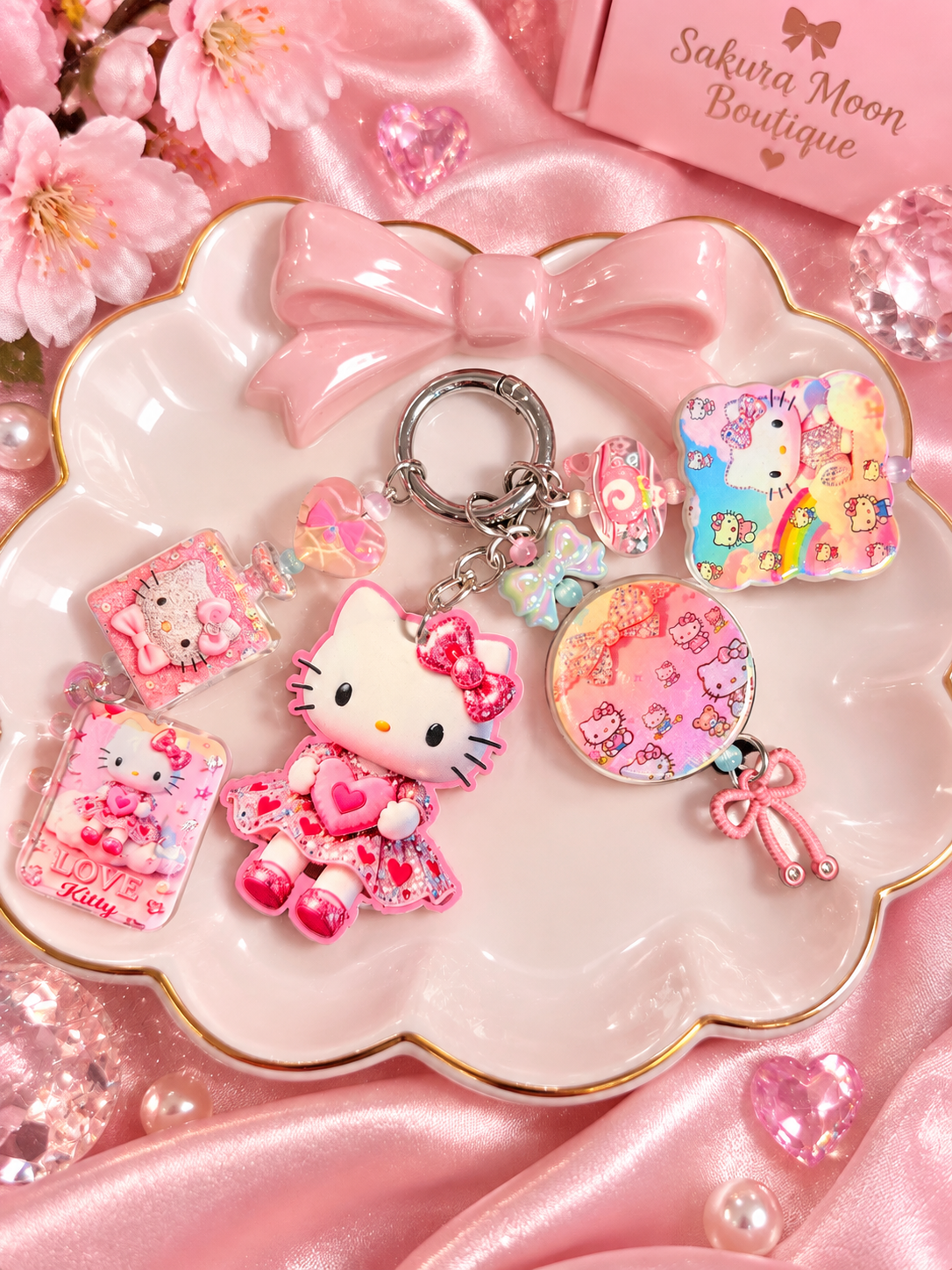 Hk uv coated mini charm